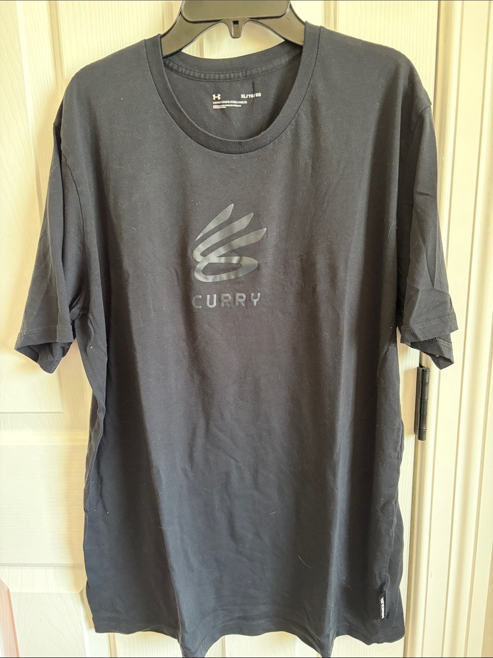 Under Armour Black Curry Logo Short Sleeve Tee - Men's